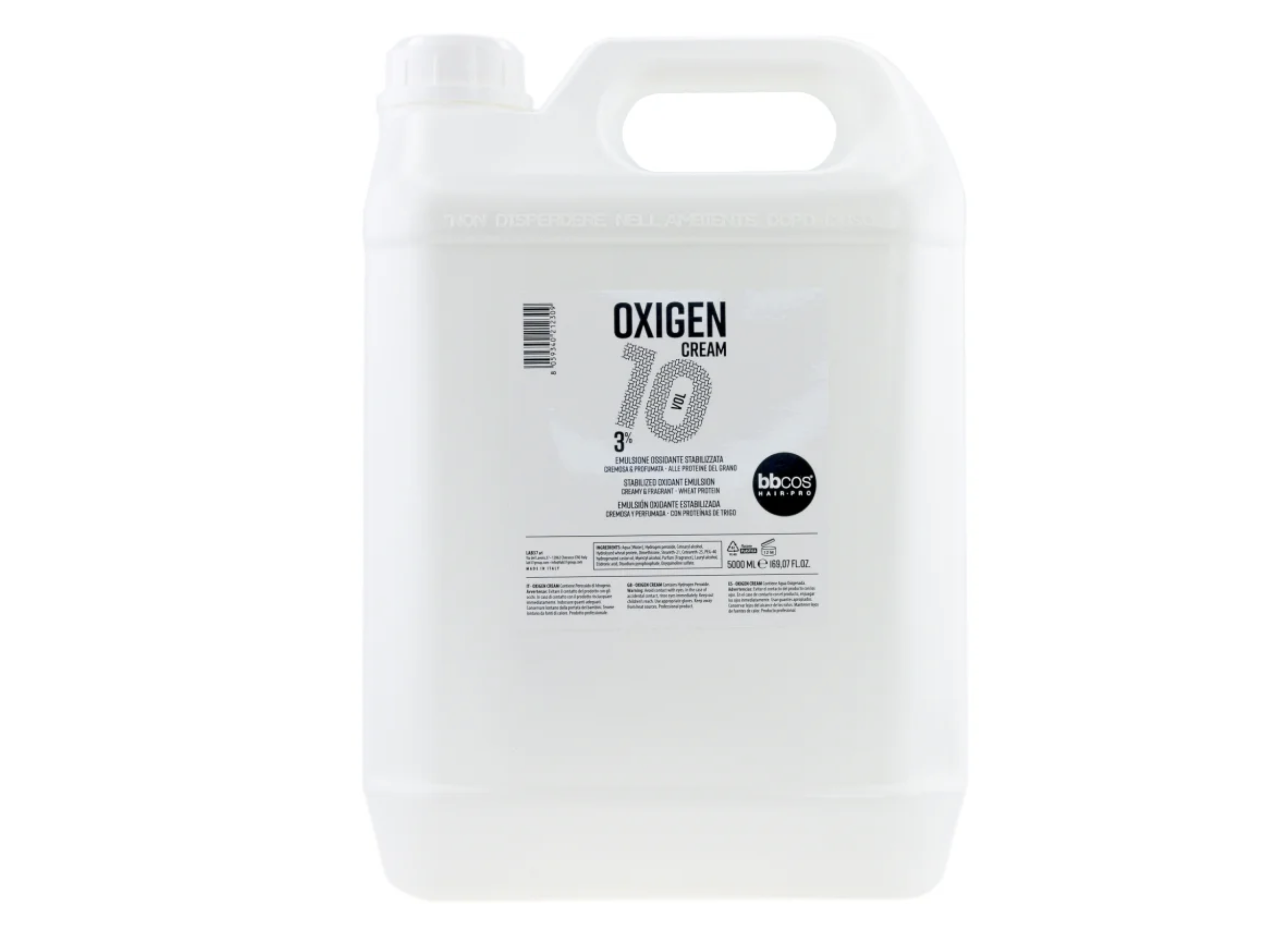 bbcos OXIGEN Cream 10V. 3% (5000 ml)