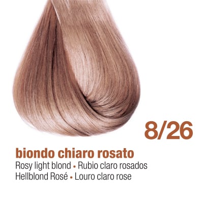 8/26E - ROSY LIGHT BLOND