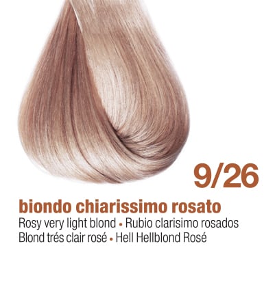 9/26E - ROSY VERY LIGHT BLOND