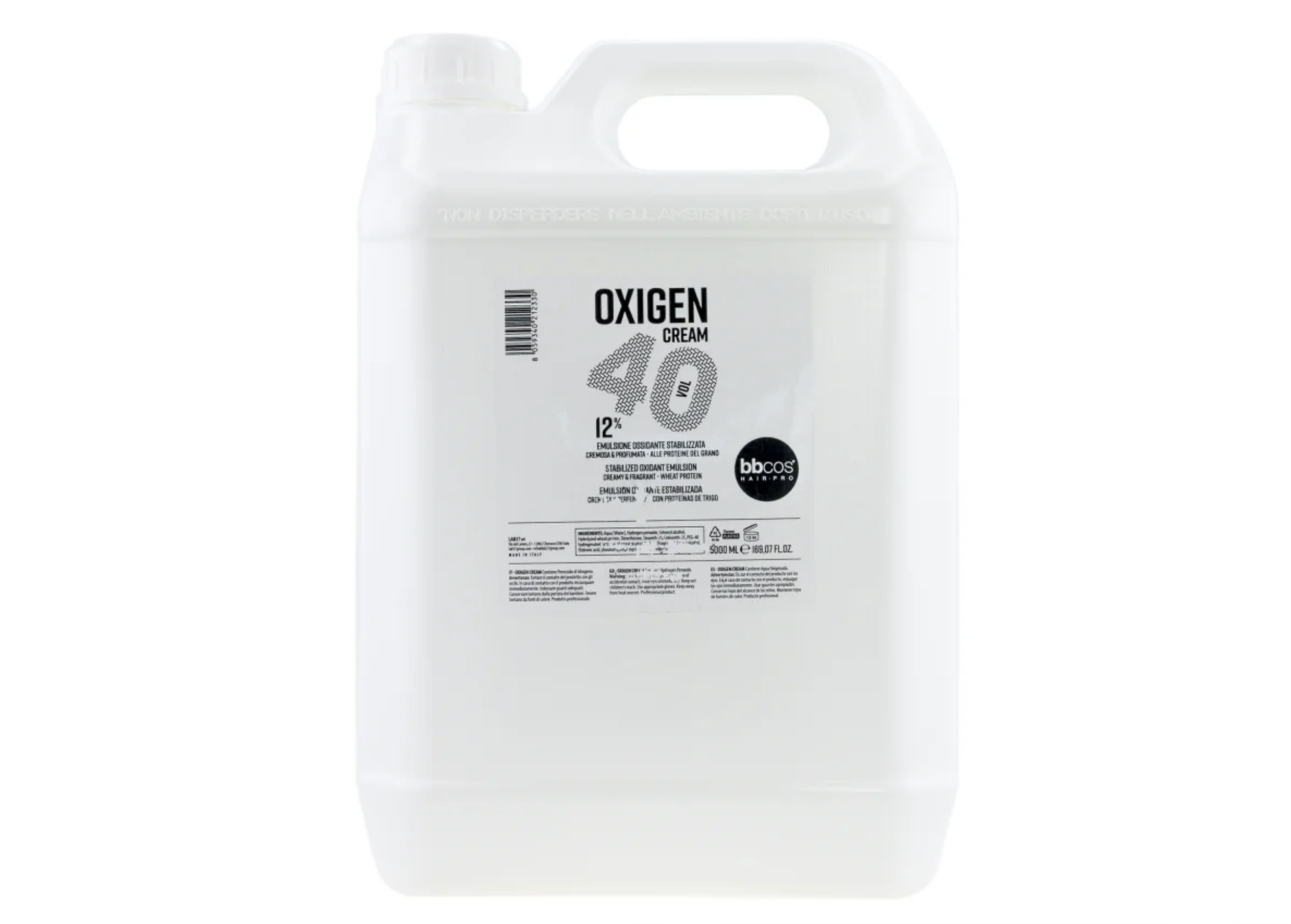 bbcos OXIGEN Cream 40V. 12% (5000ml)